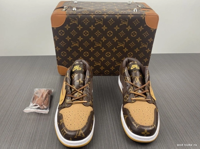 x OW Air Jordan 1 AJ1 Off-Louis LOW 0820